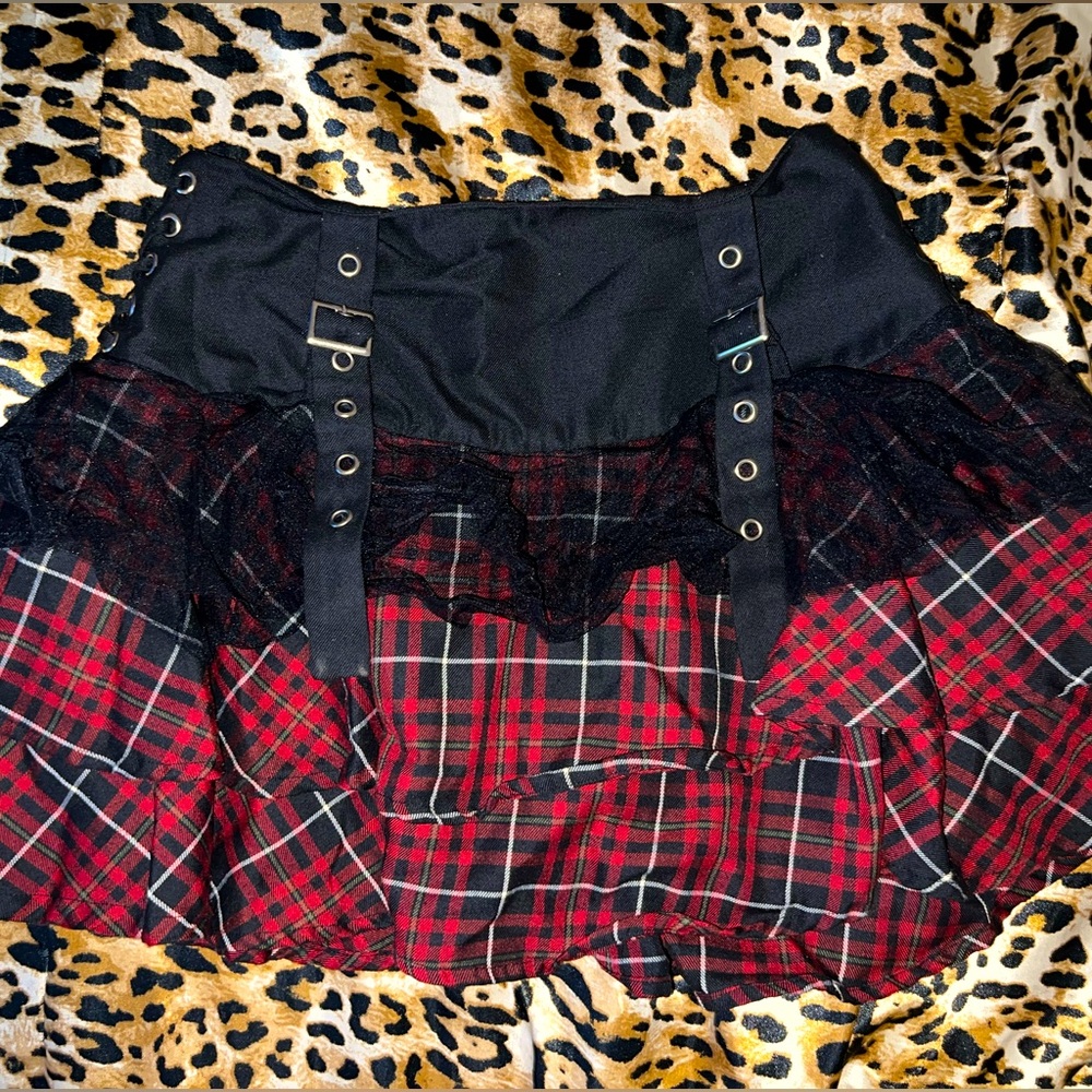 Hot Topic Plaid Skirt